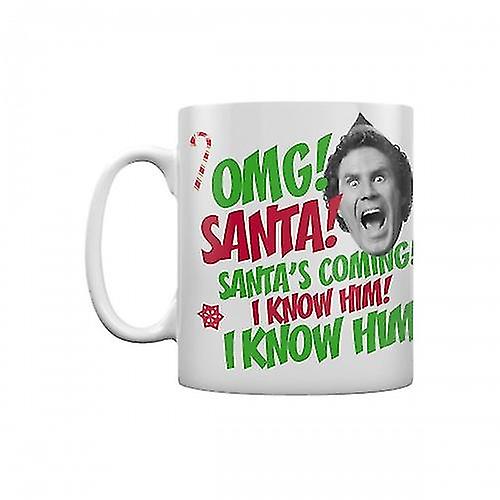 Elf Omg Santa Mug