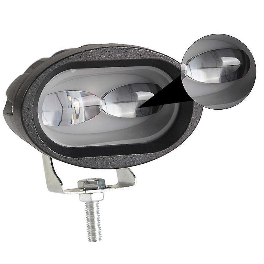 Here's a refined and professional product description based on your input:
**1PC Oval Lens Spotlight – Yellow & White Light for Cars & RVs |