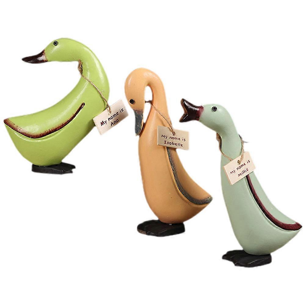 Piese decorative, rață din lemn premium pentru o ambianță sofisticată