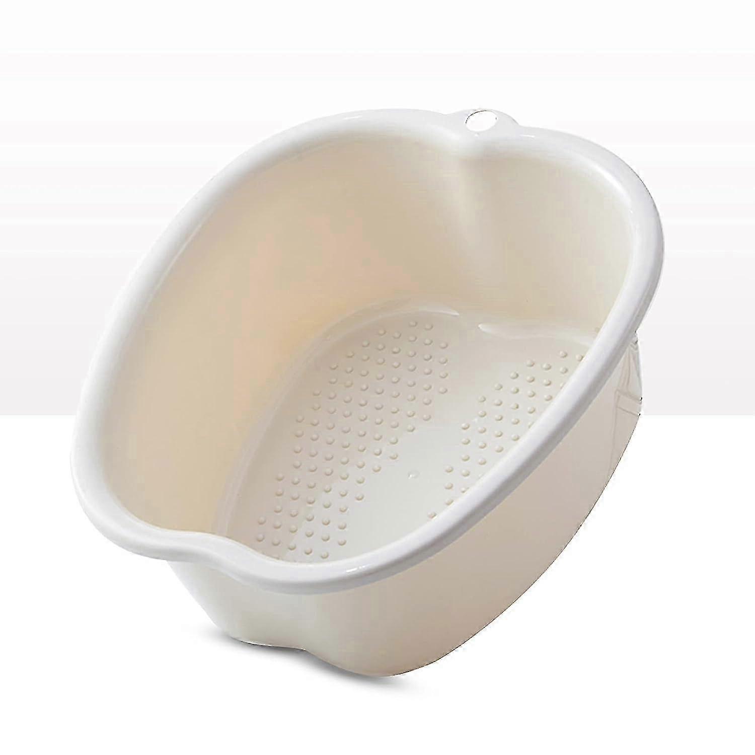 Large Foot Soaking Tub - フットマッサージ&リラクゼーションのための耐久性のあるプラスチック製スパ洗面器