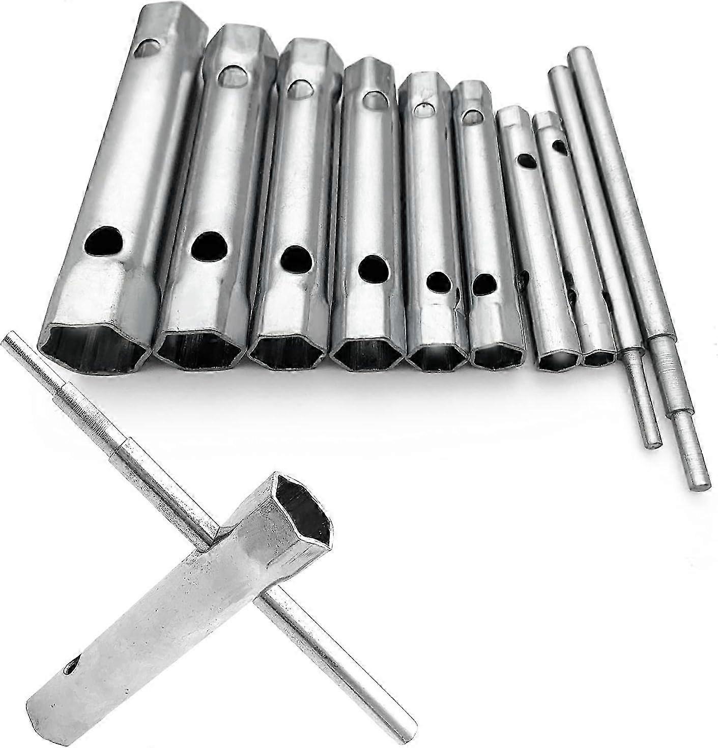 10-Piece Spark Plug Wrench Set 6-22mm for Taps & Mixers