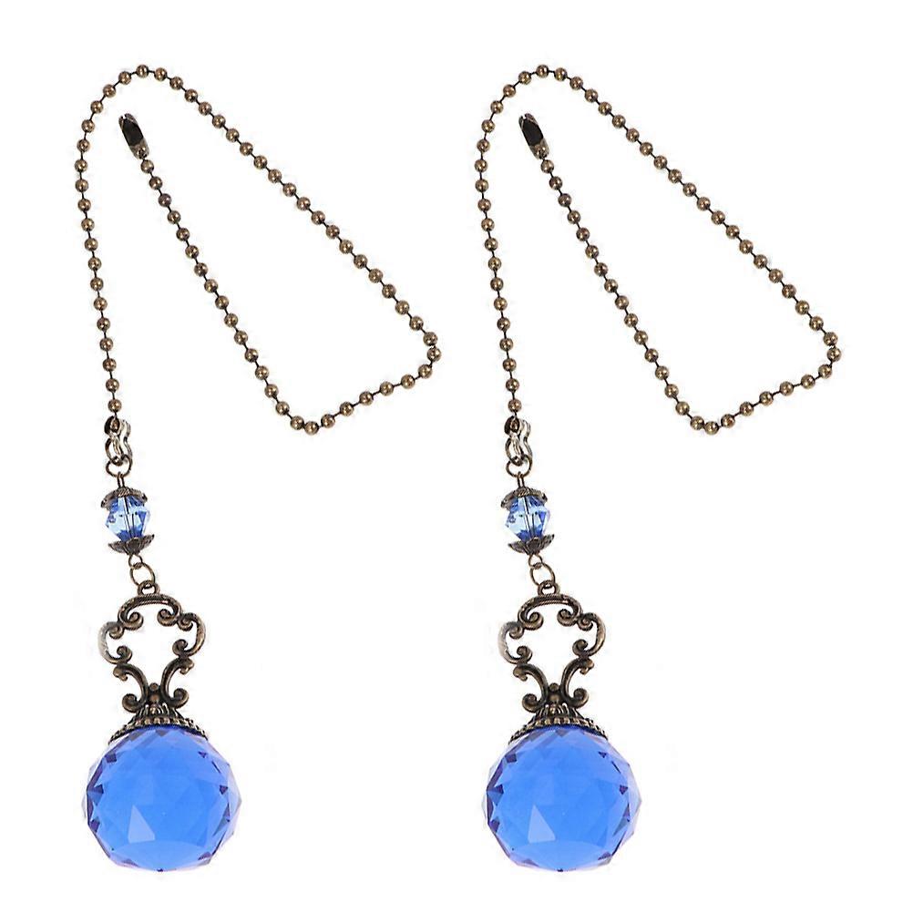 Delicate Crystal Chain Pulls for Ceiling Fans, Ideal Interior Enhancement