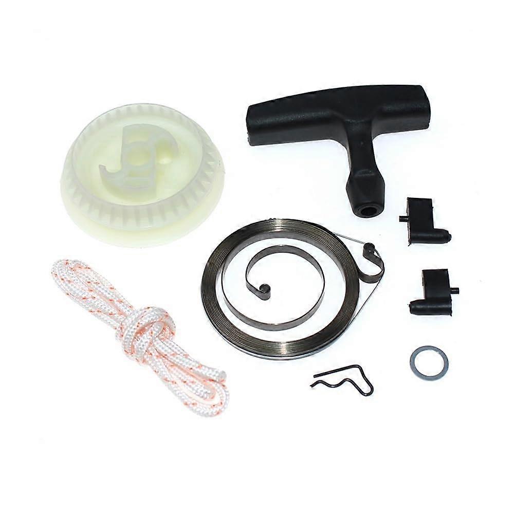 Starter handle  Starter rope  Starter pulley   spring  Ratchet pawl Suitable for 017 018 019T 020 020T 021 023 025 MC200 MS170 MS171