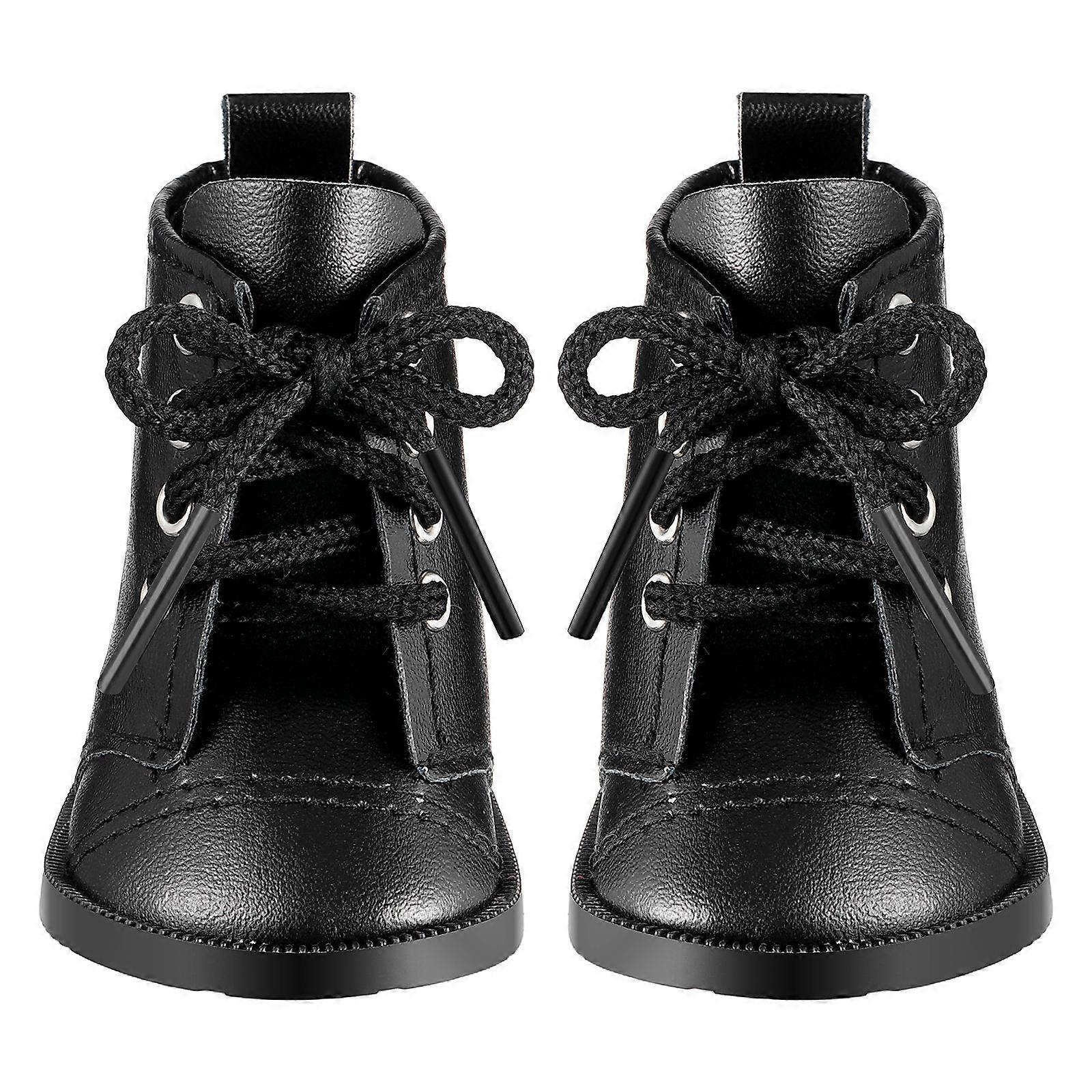 Miniature Doll Boots Stylish PU Shoes for Doll Accessories, Dressing, Decoration & Creative Playtime