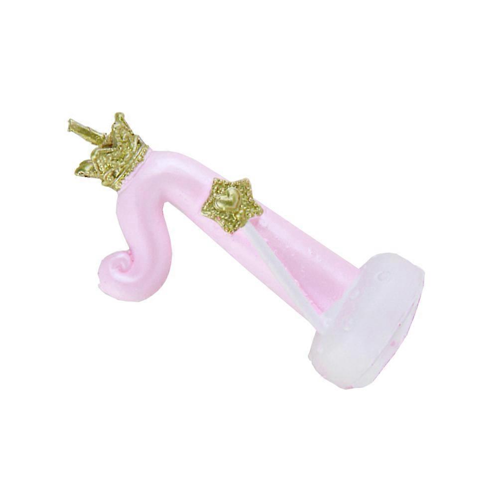 Party Candles Birthday Candles Pink Crown Designed For Theme Parties Size 1.2x1.2x2.8in 1Pack