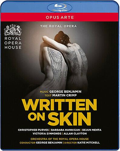 Written On Skin The Royal Opera (Benjamin) DVD (2014) Katie Mitchell cert E - Region 1