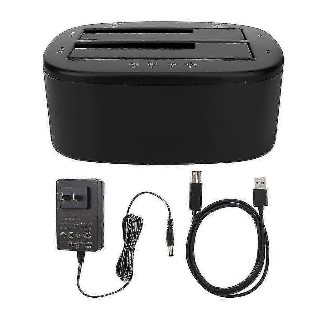 ORICO 6628US3-C USB3.0 zu SATA Dual Bay Hochgeschwindigkeits-HDD-Halter-Dockingstation (100-240V)US