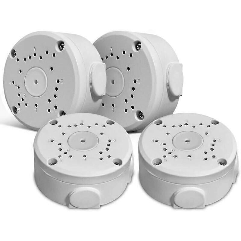 Set of 4 Waterproof Junction Boxes for Surveillance Camera