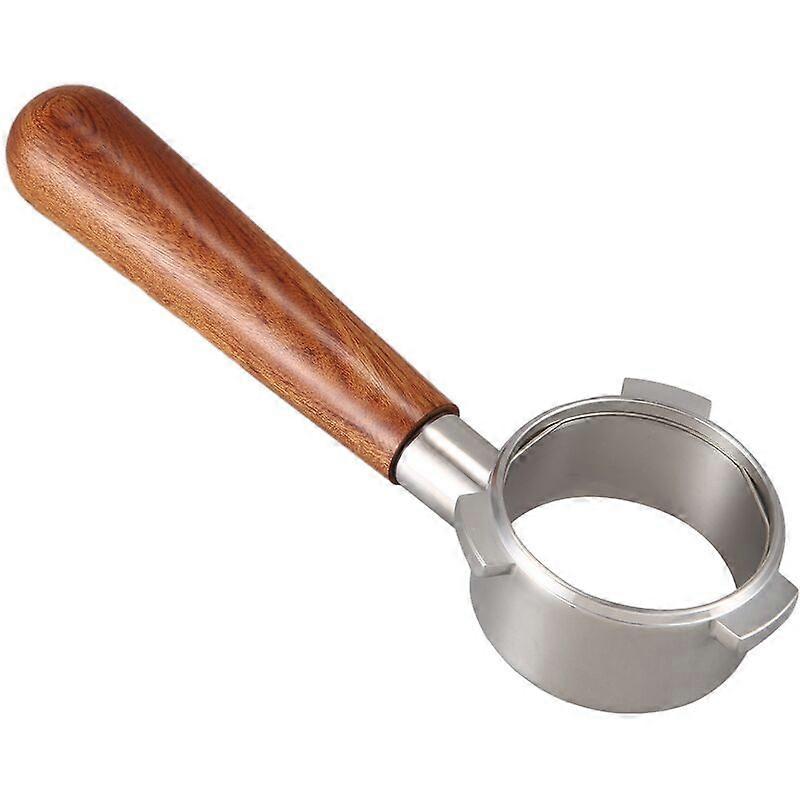 Stainless Steel Handle Bottom 54mm Coffee Machine Modified Wood Handle for 8 Series General
