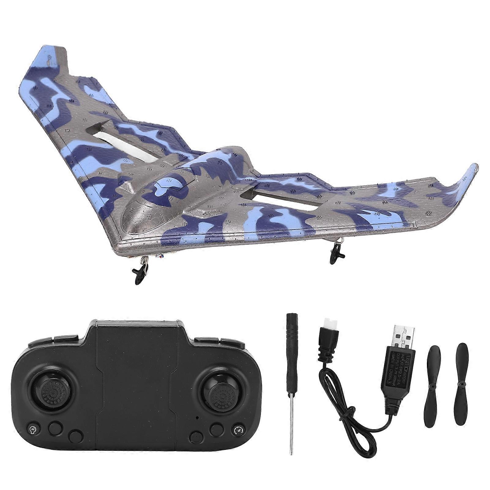 RC Airplane Glider TY8 Fixed Wing Triangular Wingspan 2.4GHz Remote Control EPP Foam for Teens and Beginners