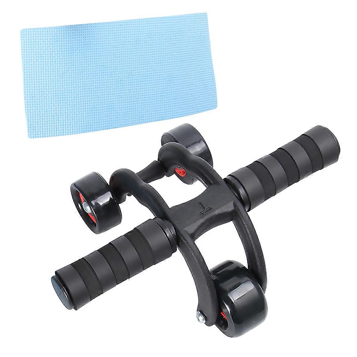 Multi-Functional Abdominal Wheel Roller for Core Workout Home Use 1Pc Black