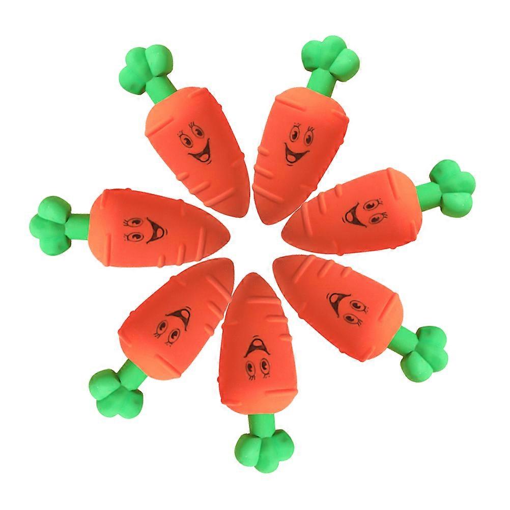 Mini Carrot Eraser Carrot Shaped Erasers Easy to Store Party Supplies 16Set