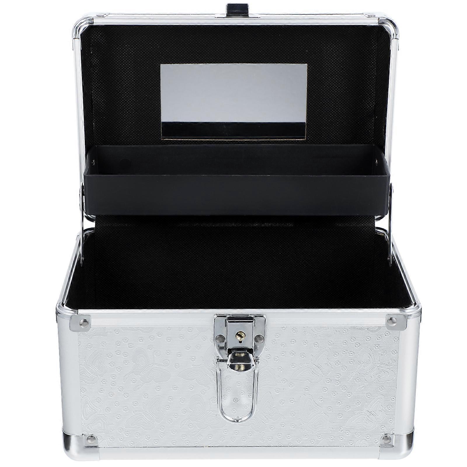 Portable Large Makeup Case for Artists & Pedicure Tools – Multi Use Cosmetic Organizer for Travel & Daily Storage