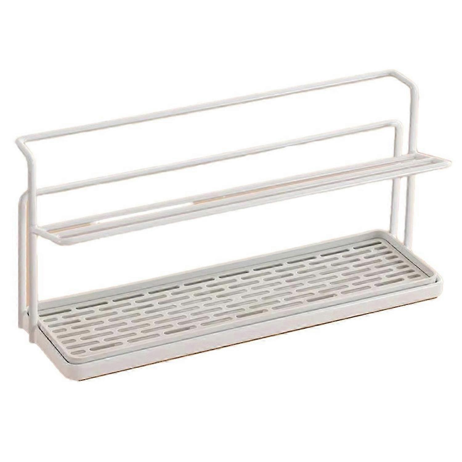 Bottle Drying Rack, Space-Saving Two-Tier Design for Bottles,Tray for Kitchen Sink Countertop Storag