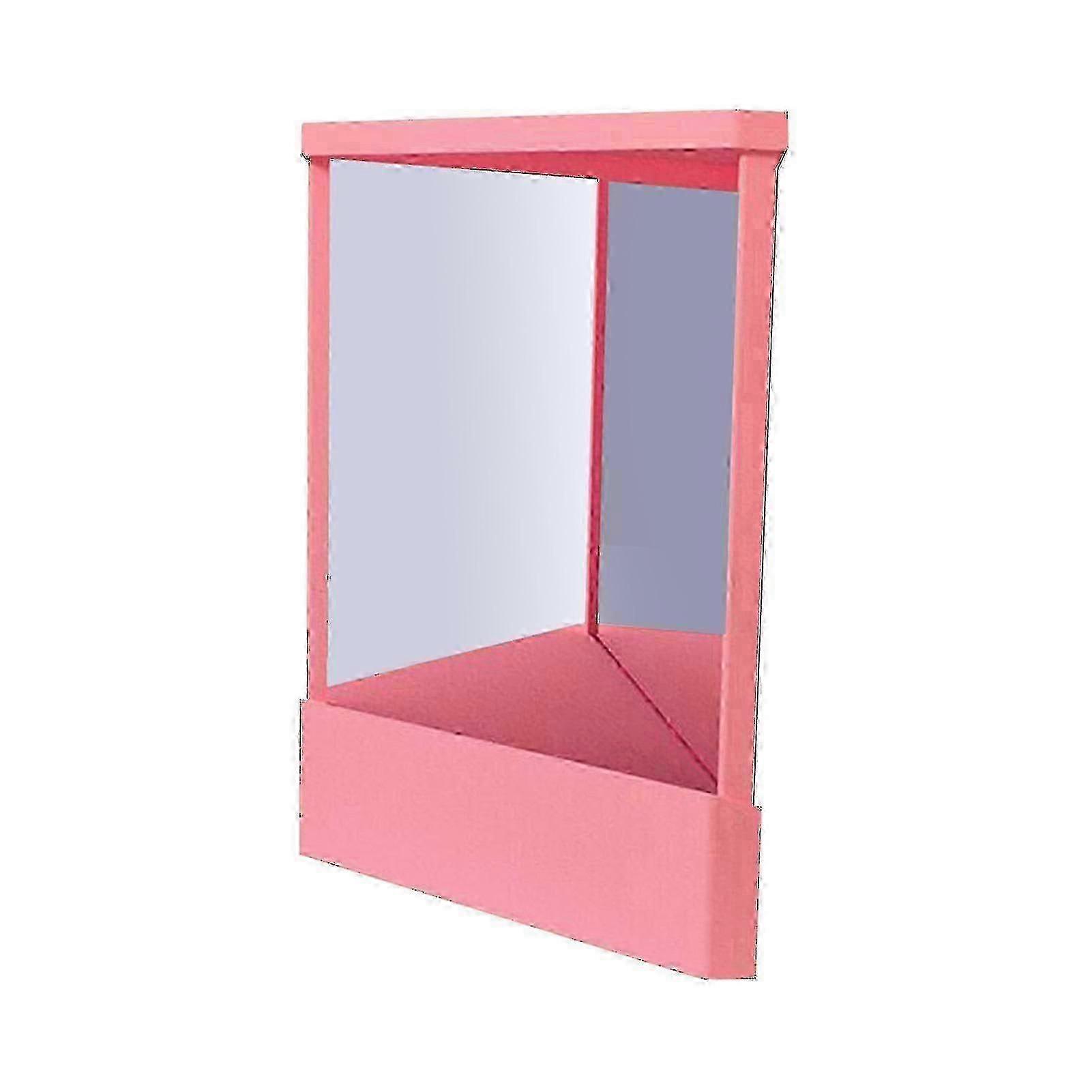 Miroir non réversible, miroir de courtoisie True Image, miroir de beauté non loupe, miroir de table de précision, miroir de maquillage à reflet réel