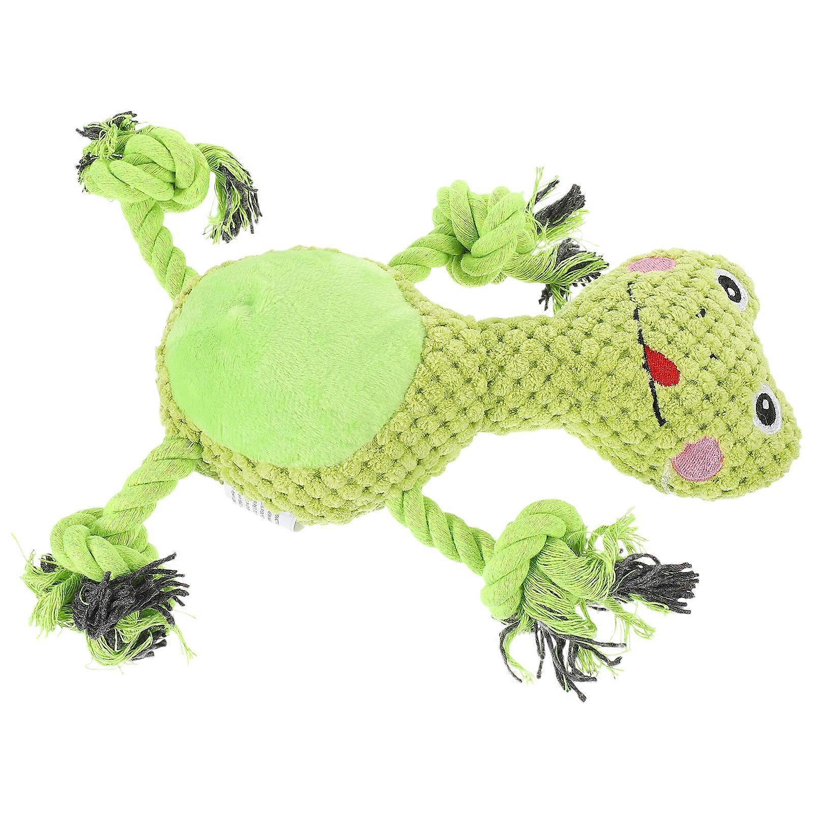 Pet Stuffed Chew Toys Soft Squeaky Fun Puppy Toy Plush Design For Indoor Playing 1Set