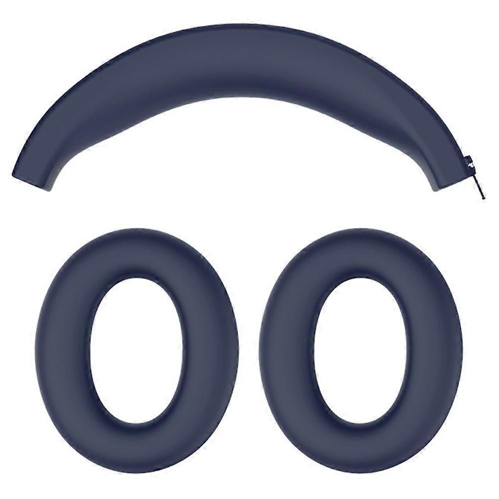 1 זוג כיסוי אוזניית סיליקון עבור Anker Soundcore Life Q20 כיסוי כרית אוזניות שרוול רצועת ראש