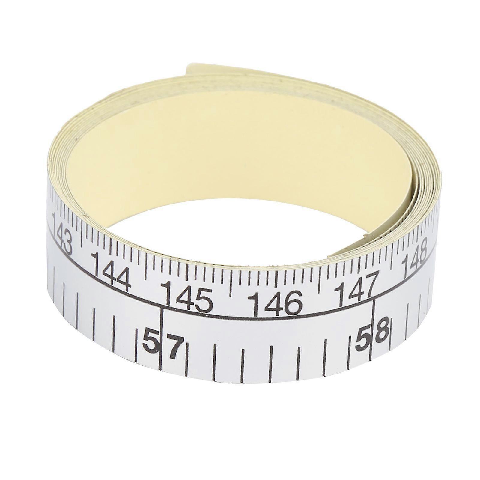 2025 Latest Model Adhesive Measuring Tape Double Scale Sewing Measuring