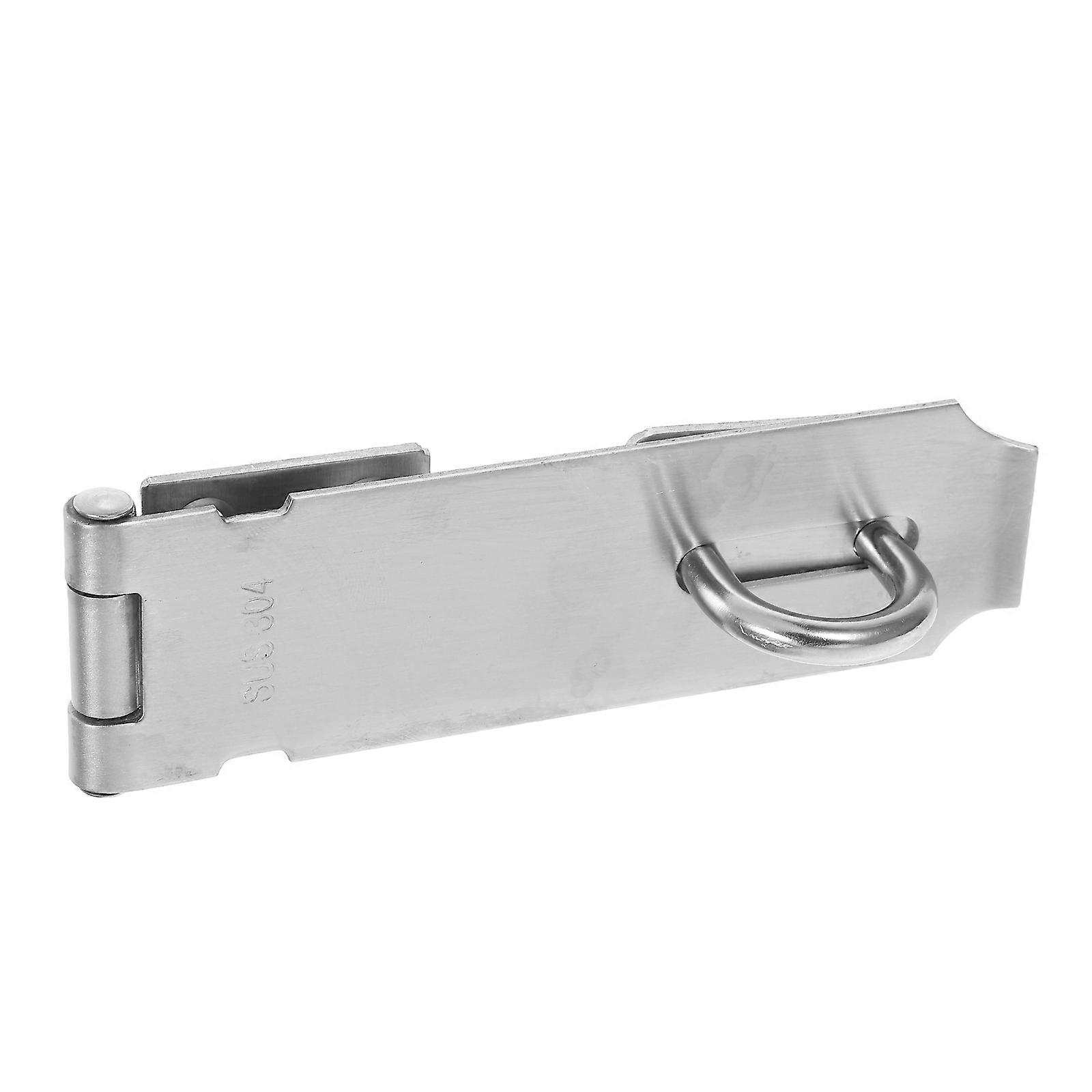 Door Locks Hasp Latch 1Set Stainless Steel Clasp Hasp for Secure Locking