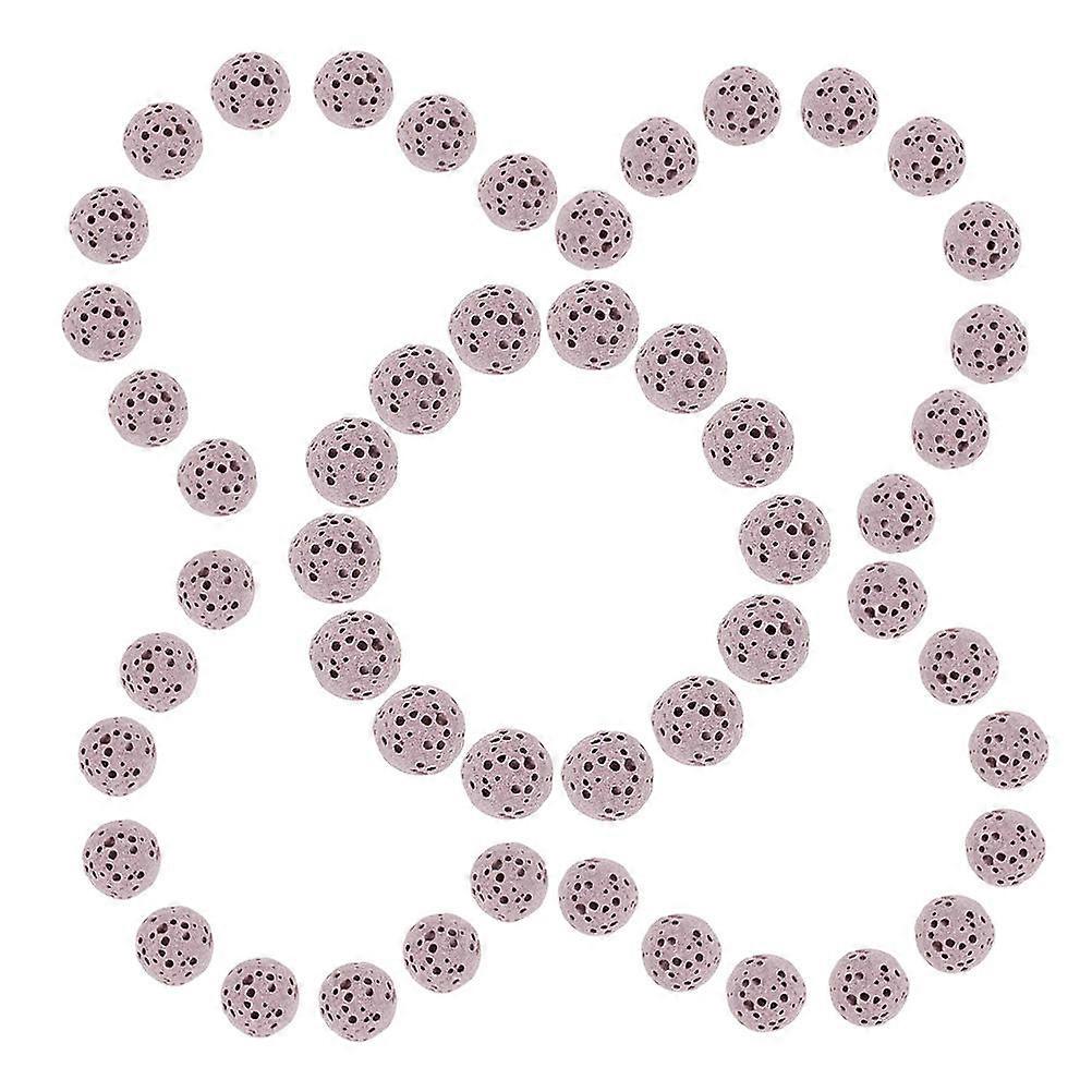 Lava Rock Diffuser Beads Air Freshener Volcanic Rock Round Beads for Indoor Use 39Pcs