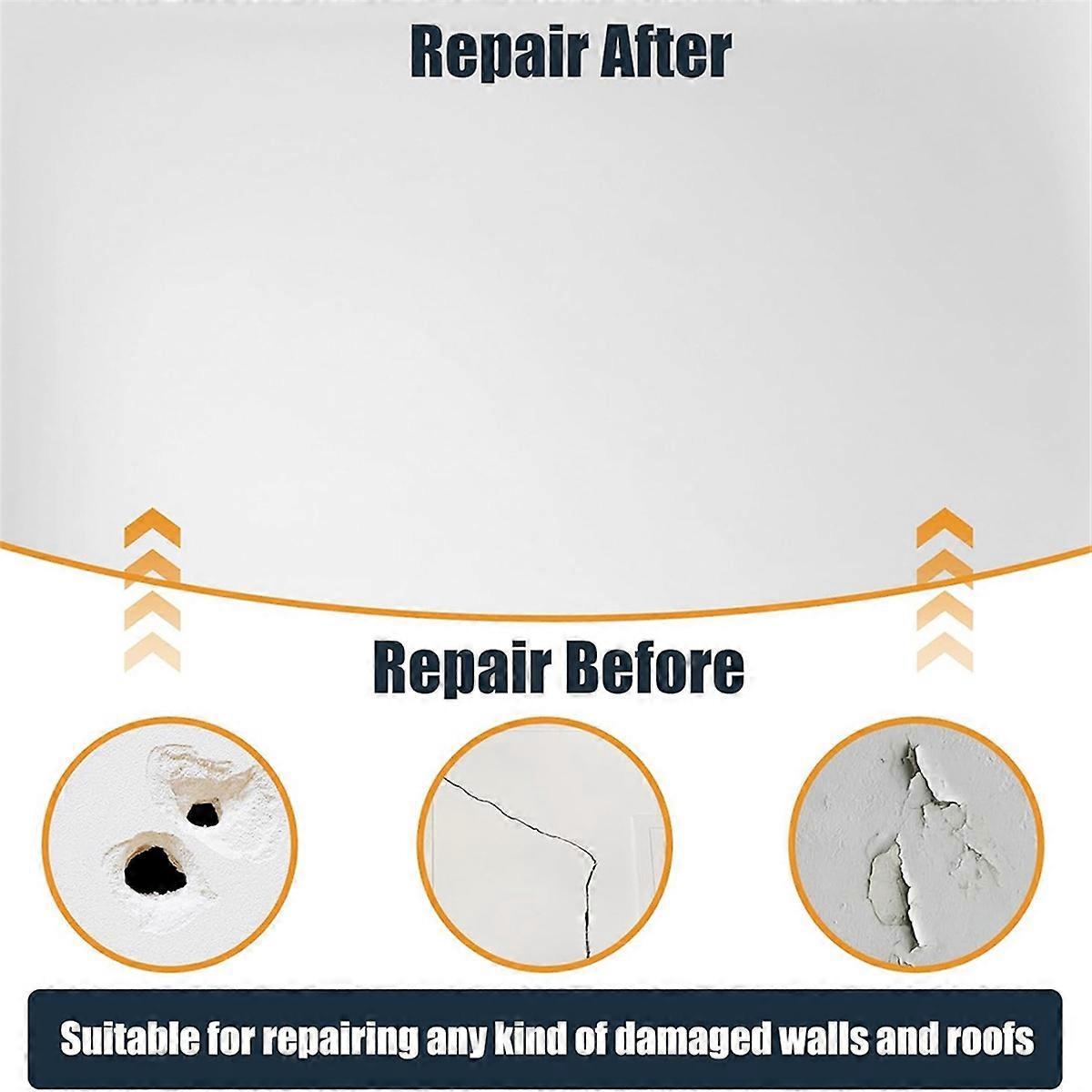 8Pack Drywall Repair Kit, 6/8/12/12 Inch Dry Wall Patch Kits