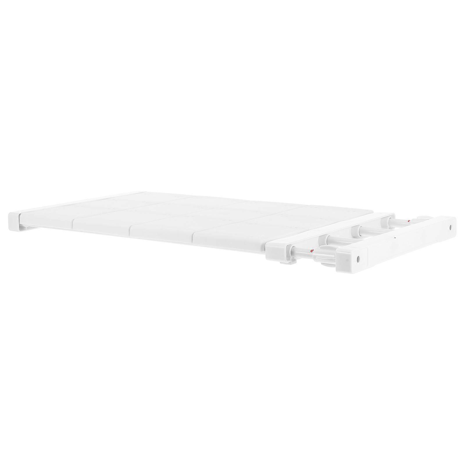 Shelf Extender Tension Shelf For Closet Organization PP Material Modern Aesthetics 45.30X24.00X1.50CM 1Pack