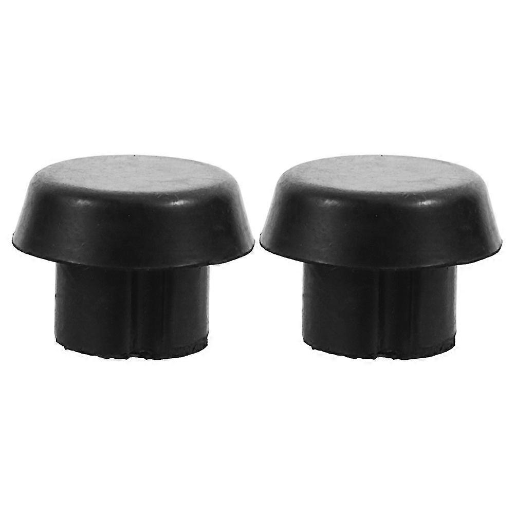 2pcs Pool Cue End Cap Snooker Cue Repair Plug Durable Comfortable Design