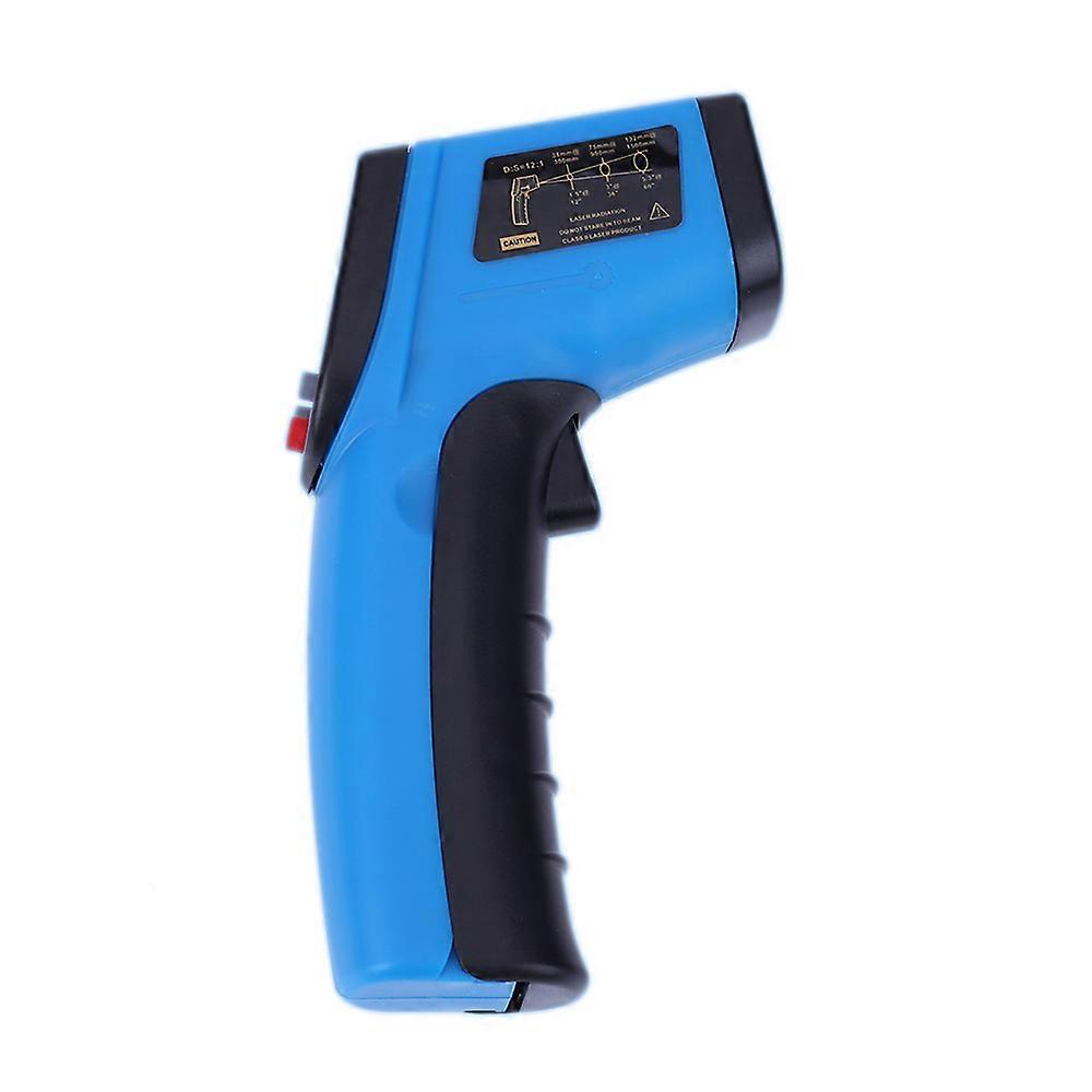 Digital Infrared Thermometer Laser Industrial Temperature Gun Non-Contact with Backlight -50-380°C（NOT for Humans）Battery not included