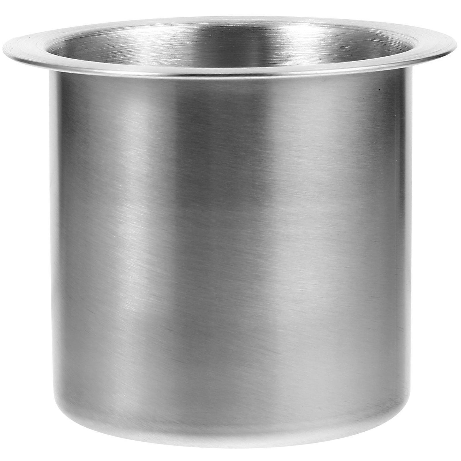 Stainless Steel Replacement Sofa Cup Holder – Durable Drop In Design for Recliners & Couches, Easy Installation, Minimalist Look for Home or Office
