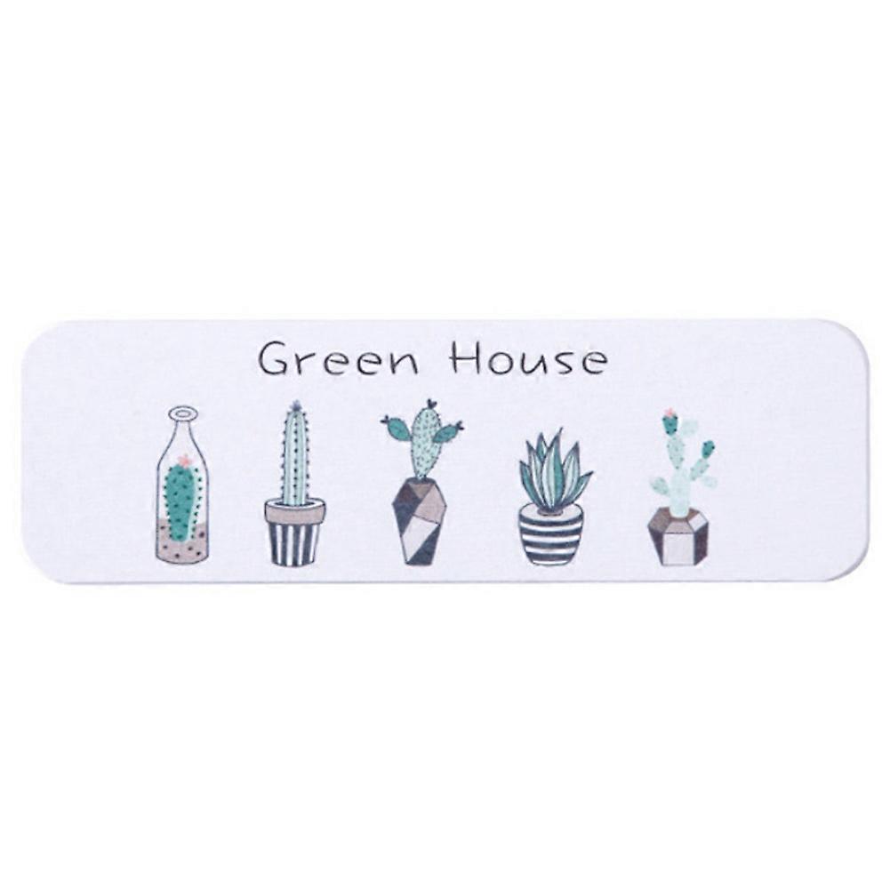 Absorbent Pad Diatom Mud Mat Quick drying Mat Cup Toothbrush Soap Tray Pad (Cactus)