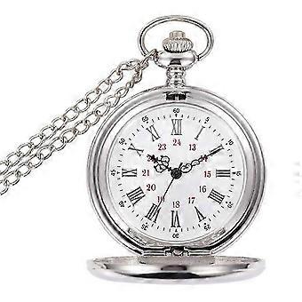 Orologi da tasca da uomo Orologio da tasca Catena Orologio da tasca Collana Orologio da tasca liscio