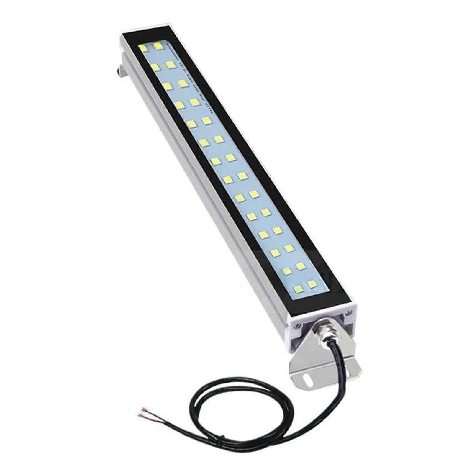 LED Machine Tool Work Light CNC Lathe Lighting 220V Aluminum Alloy 3-Lamp Fixture 24V 5W 220mm