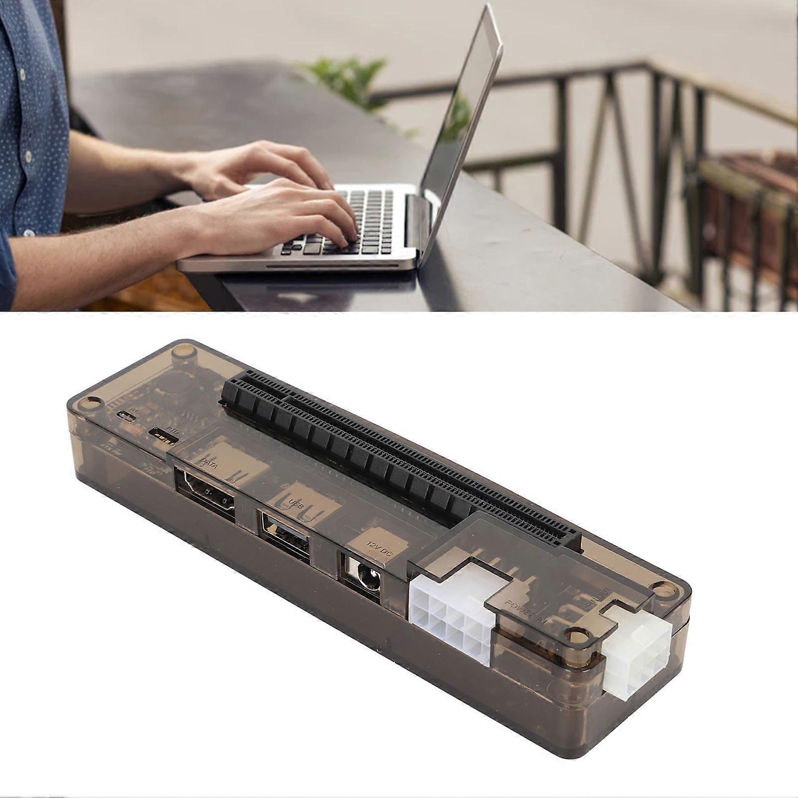 Laptop Video Card Dock NGFF M.2 A Key 6Pin 8Pin Stable Safe ABS External EXP GDC for PC Computer Gaming 