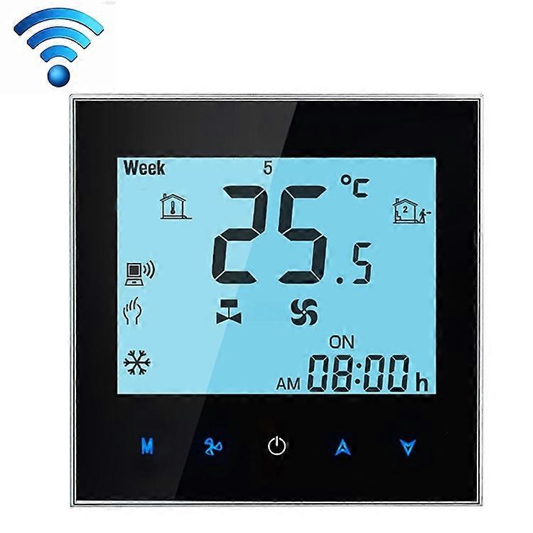 LCD Display Air Conditioning 4-Pipe Programmable Room Thermostat
