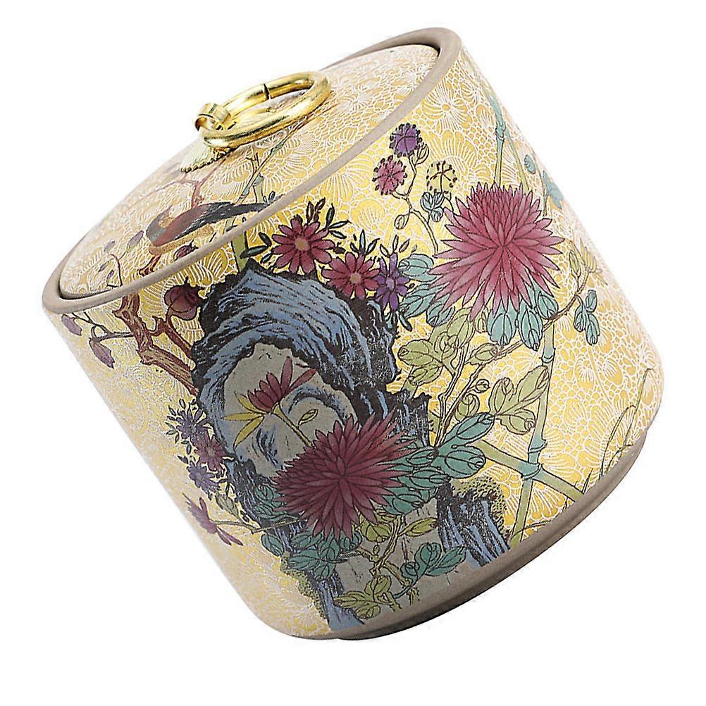 Premium Ceramic Tea & Spice Storage Jar with Sealing Lid – Decorative and Practical for Home Use