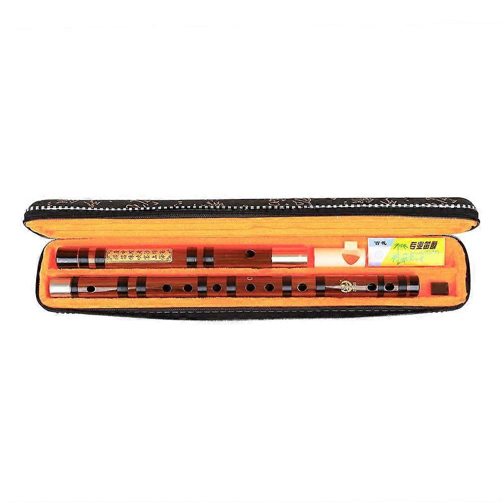 Bamboo Flute Set for Beginners with Case – Smooth Surface, Polished Sound, Ideal for Musical Learning and Birthday Gifting
