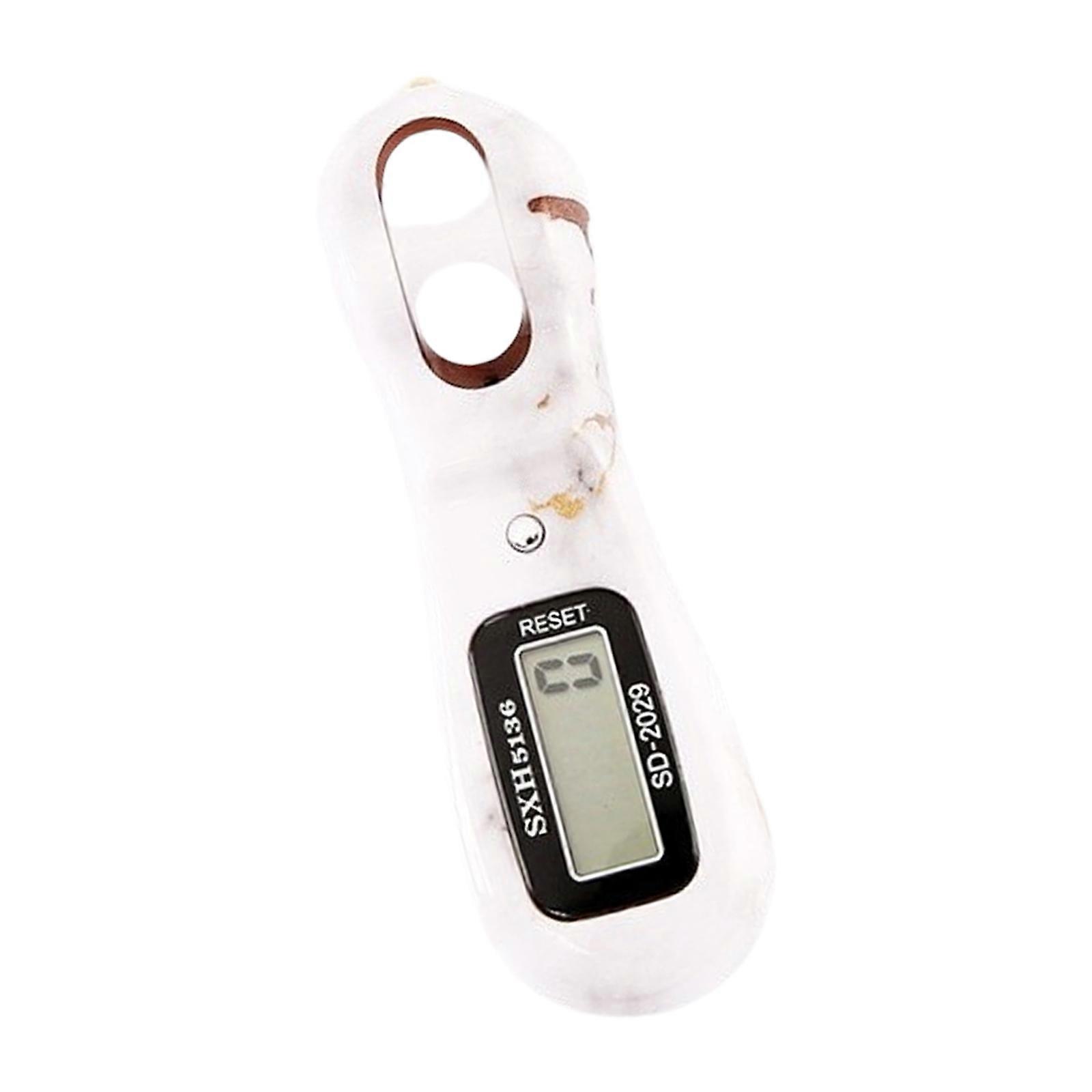 Electronic Digital Tally Finger Counter Prayer Relaxation Tool for Prayer Beads And Finger Exercises Religious Practices  White