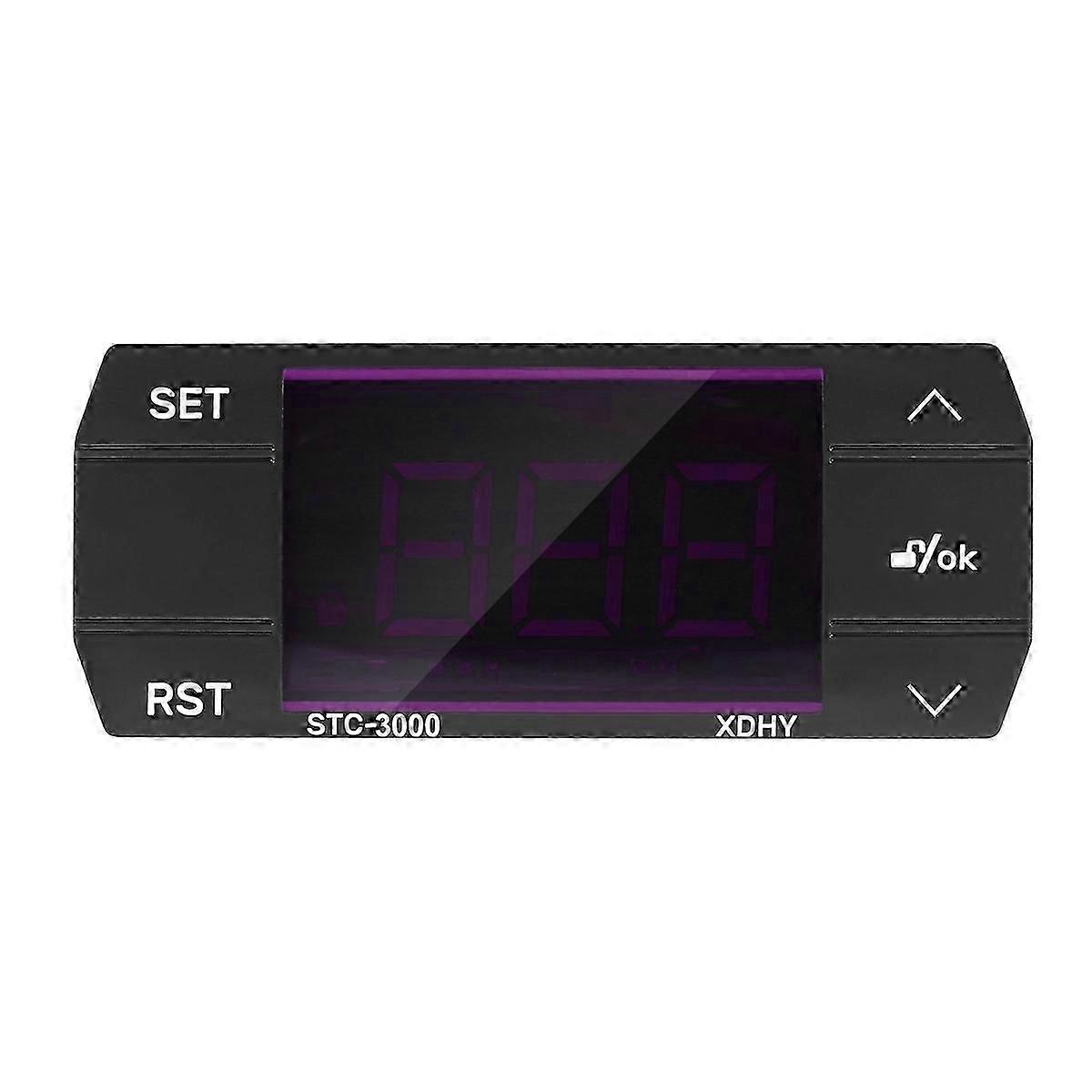 STC-3000 110V-220V 30A Press Digital Temperature Controller Thermostat with Sensor Controlling Tool