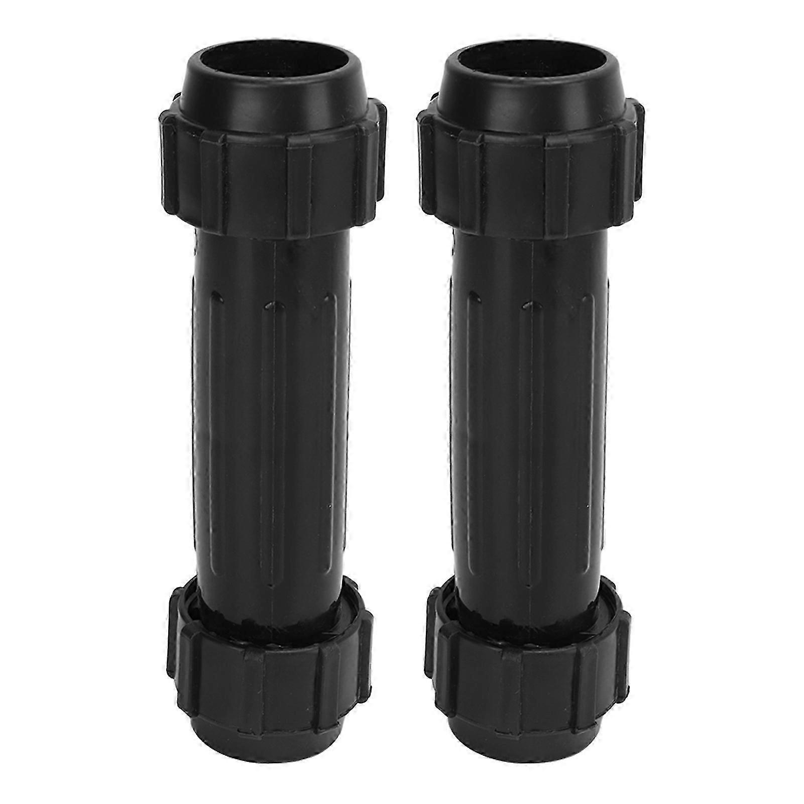 Kayak Paddle Connector 2PCS Plastic Oars Shaft Connectors for Inflatable Boat Stand UP Paddle