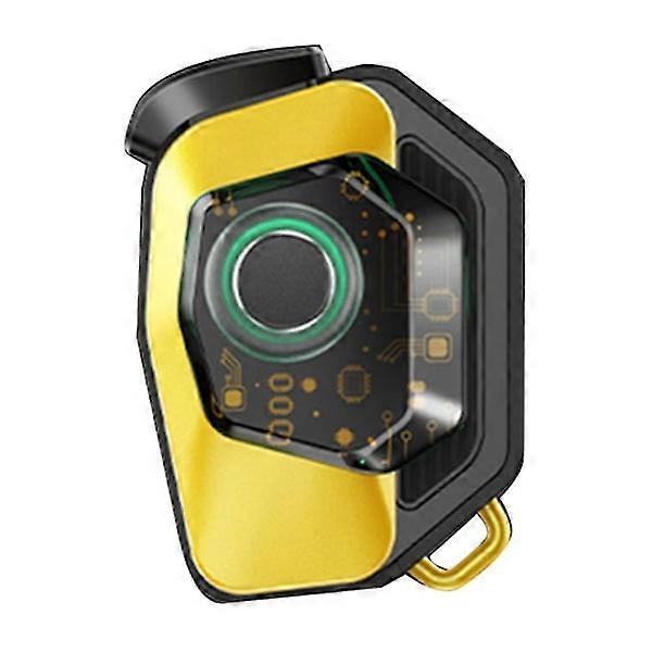 Controller di gioco Bluetooth 5.0 compatibile con Pubg Mobile Phone Gaming Trigger Gamepad Joystick Auxiliary Artif Giallo Nero