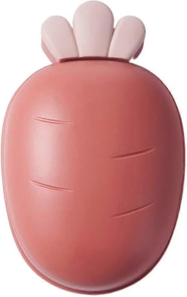 Portable Carrot Soap Box for Home and Travel Shower and Hiking Container