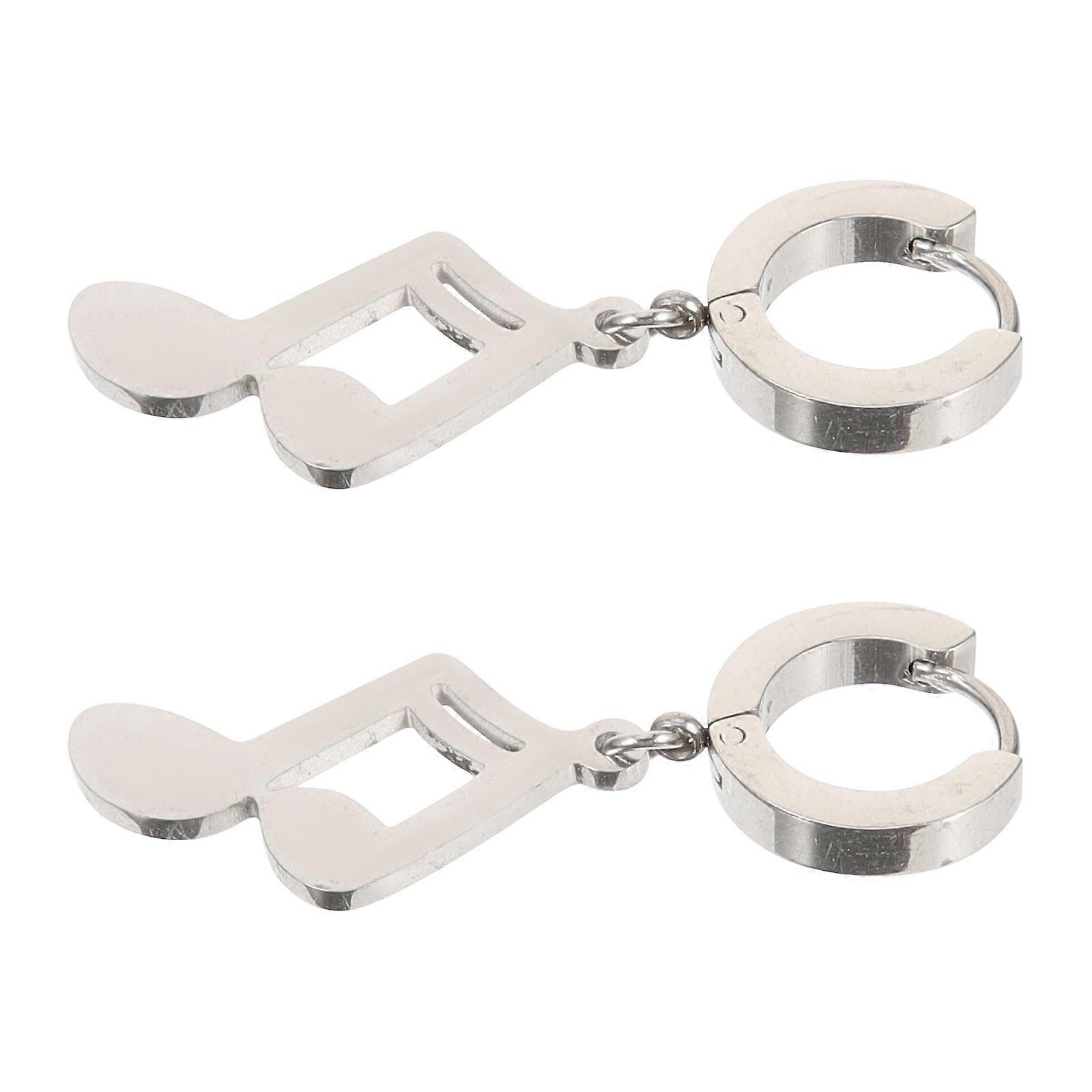 a polished and engaging product description for your **1 Pair Music Symbol Dangle Earrings**:
π§ **1 Pair Music Symbol Dangle Earrings for Men β