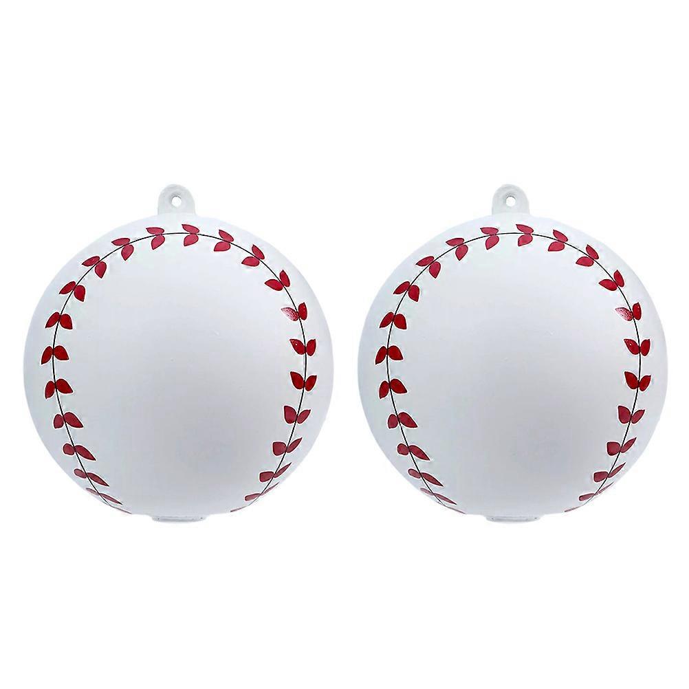 Colored Powder Baseballs 2Pcs Gender Reveal Party Supplies Assorted Color 7.70X7.70X7.70CM Environmental Protection