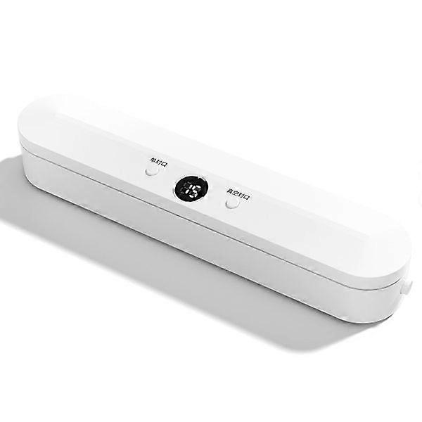 Household kitchen vacuum sealing machine automatic compression