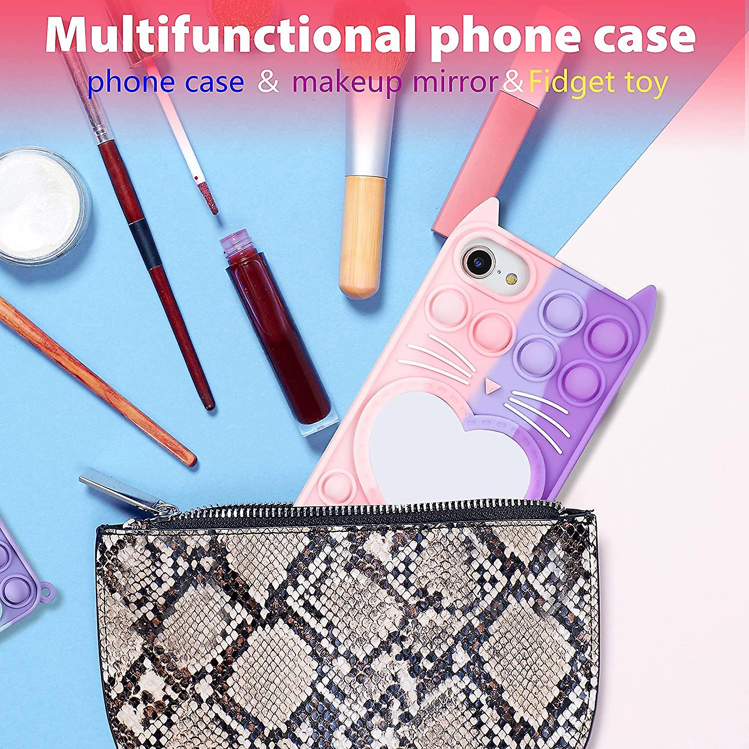 Custodia Portafoglio Per Honor 50 Lite - Design Carino Con Gatto E Cuore, 3 Scomparti Carte, Antiurto, Con Supporto E Braccialetto