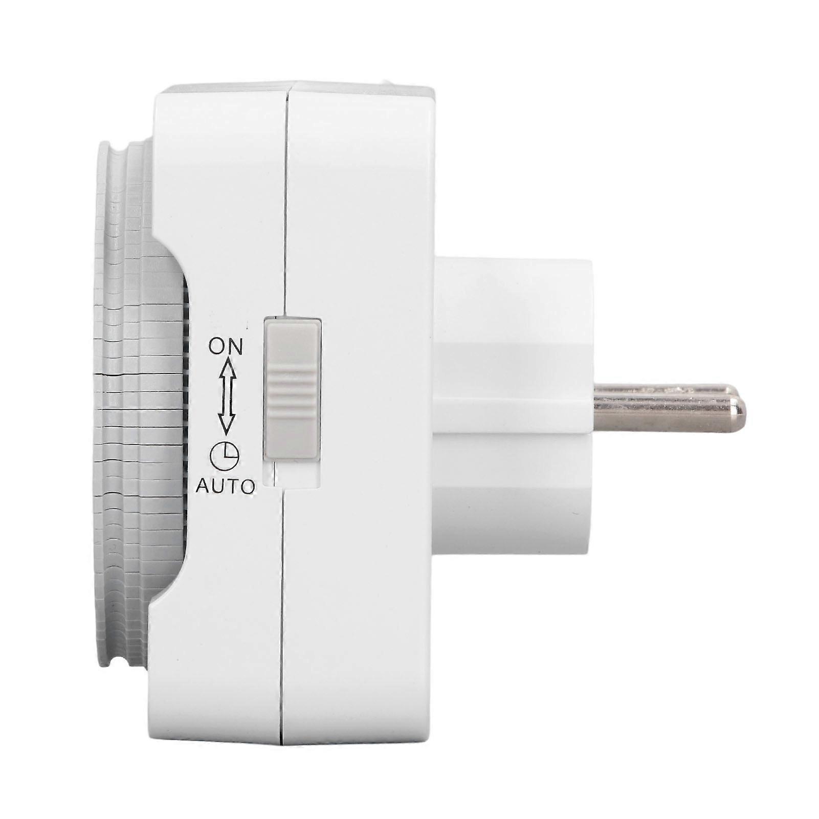 Timer Socket Mechanical 24 Hour 15 Minute Increment Automatic Countdown Outlet Timer for Electric Bike