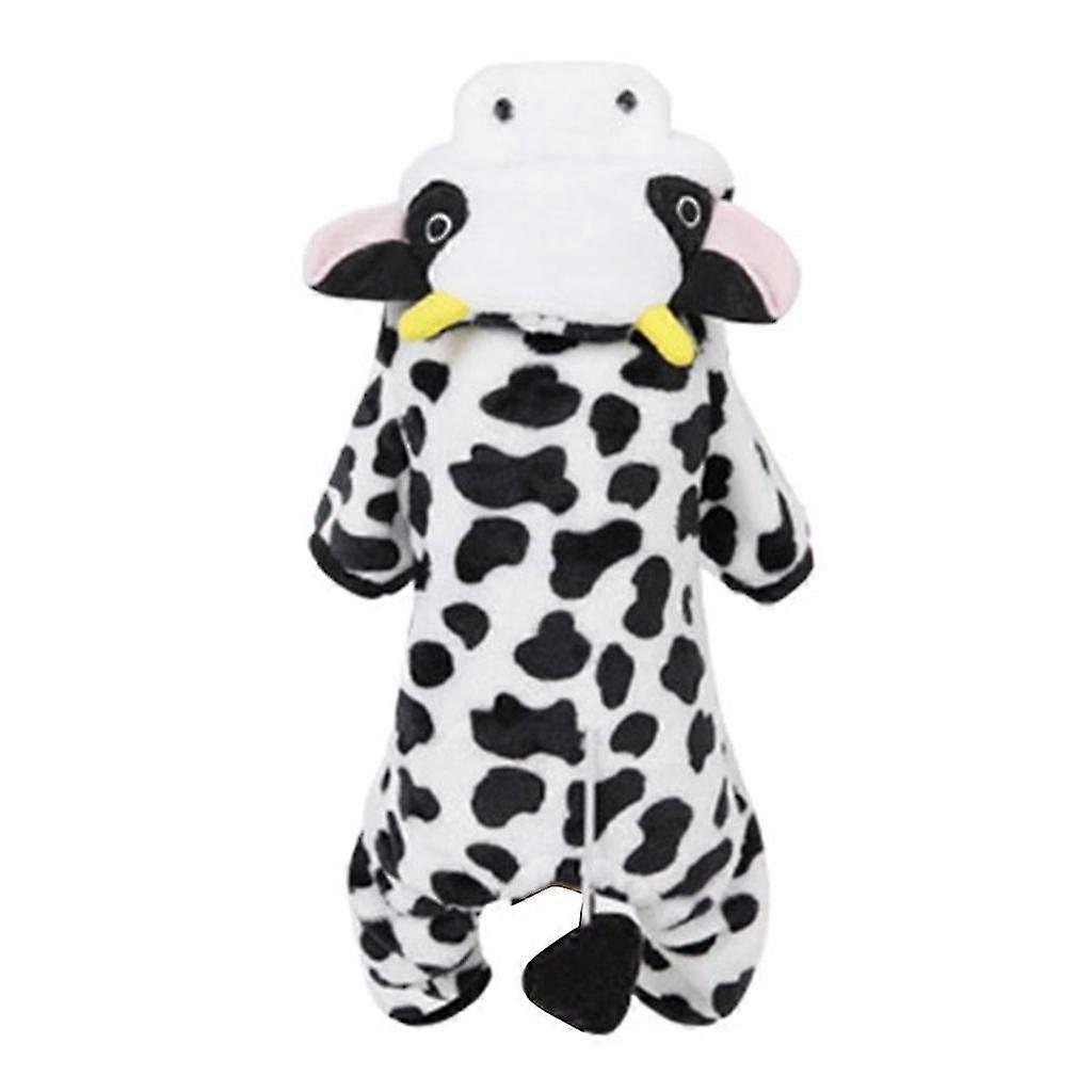 Cow And tiger Theme Hoodie for Medium, Large Dogs