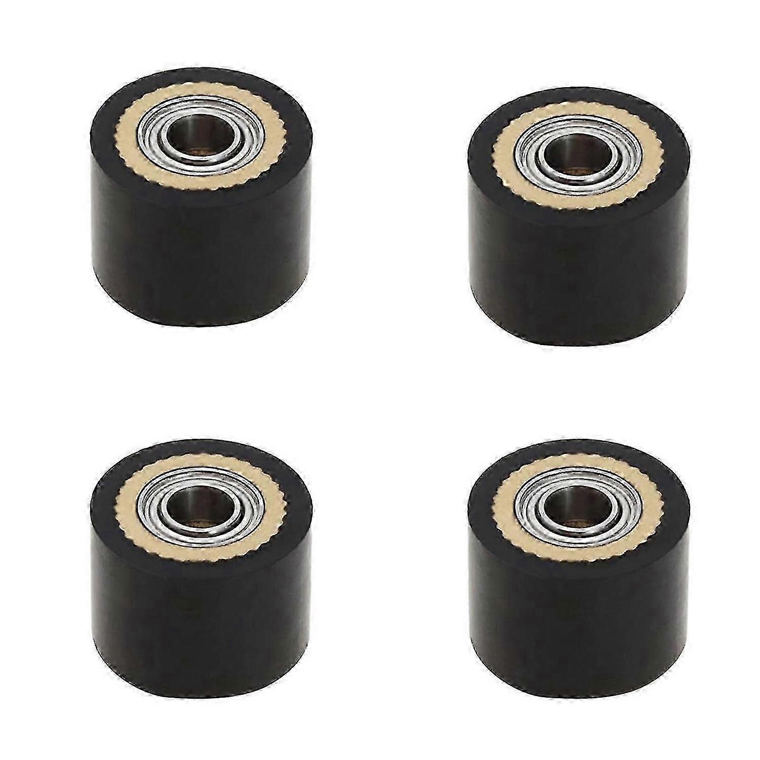 4pcs Pinch Roller 4x10x14mm Plotter Cutter Roller Paper Feed Roller for Mimaki CG Series Cutting Plo