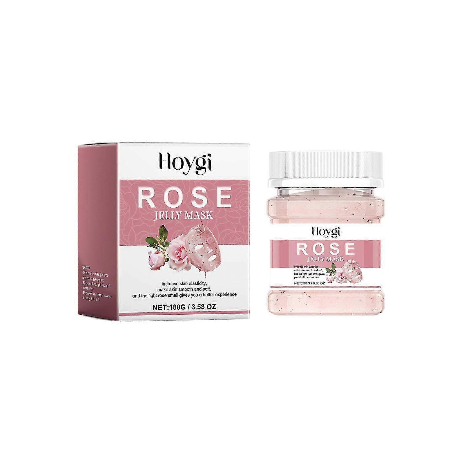 HarmonyHub122 Rose Jelly Mask 100g - Hydrating Face Mask for Skin Nourishment & Revitalization