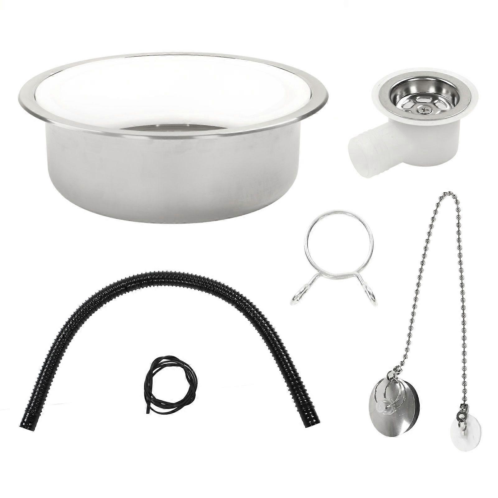 RV sink replacement kit with robust acrylic cutting plate